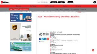 
                            6. Auce - American University Of Culture & Education ...