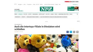 
                            9. Auch die Intertoys-Filiale in Dinslaken wird schließen | nrz.de ...