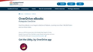 
                            8. Auckland Libraries: OverDrive eBooks