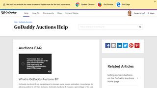 
                            4. Auctions FAQ | GoDaddy Auctions - GoDaddy Help US