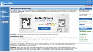 
                            5. AuctionStealer: Free Online eBay Auction Sniper