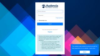 
                            1. Audencia Login