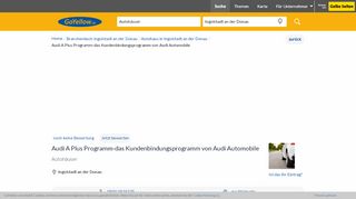 
                            12. ▷ Audi A Plus Programm-das Kundenbindungsprogramm ... - GoYellow