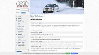 
                            9. Audi Club CZ - Fórum - Moderní vozy - Seřízení volnoběhu