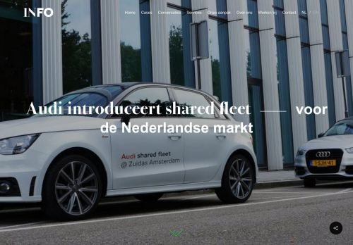 
                            6. Audi shared fleet | Info.nl