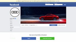 
                            10. Audi USA | Facebook