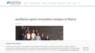 
                            13. audibene opens innovation campus in Mainz - Sivantos