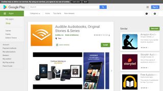 
                            6. Audible - Ihre Hörbuch & Podcast Bibliothek – Apps bei Google Play