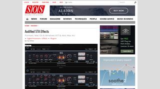
                            8. Audified STA Effects | - Sound On Sound