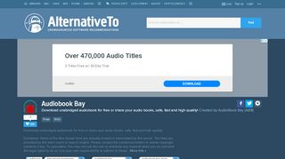 
                            12. Audiobook Bay Alternatives and Similar Websites and Apps ...