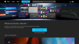 
                            6. Audiotool - Free Music Software - Make Music Online In Your Browser