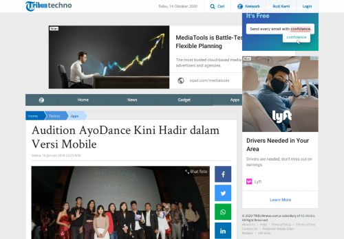 
                            11. Audition AyoDance Kini Hadir dalam Versi Mobile - Tribunnews.com