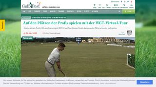 
                            12. Auf den Plätzen der Profis spielen mit der WGT-Virtual-Tour - Golf Post