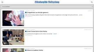 
                            4. auf der mobilen Ansicht bleiben - Oldenburgische Volkszeitung