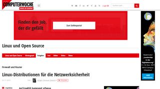 
                            8. Auf FreeBSD basierend: pfSense - Firewall und Router: Linux ...