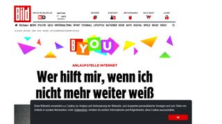 
                            7. Auf Jugendnotmail bekommst du Hilfe - Bild.de