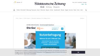 
                            12. auf Kosten der Sparkasse Miesbach - Süddeutsche Zeitung