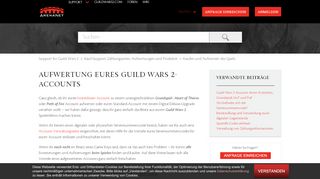 
                            7. Aufwertung eures Guild Wars 2-Accounts - Guild Wars 2 Support