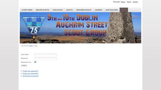 
                            11. Aughrim Street Scouts - Login