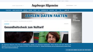 
                            11. Augsburg: Gesundheitscheck zum Nulltarif - Lokales (Augsburg ...