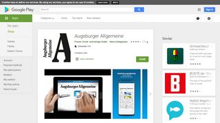 
                            9. Augsburger Allgemeine – Apps bei Google Play