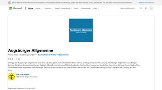 
                            11. Augsburger Allgemeine beziehen – Microsoft Store de-DE