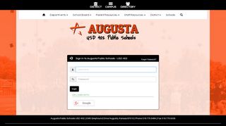 
                            9. Augusta Public Schools - USD 402 - Site Administration Login