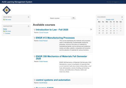 
                            12. AUIS Moodle