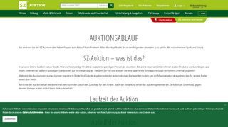 
                            2. Auktionsablauf - SZ-Auktion .