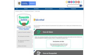 
                            9. Aula virtual - Ministerio de Justicia y del Derecho