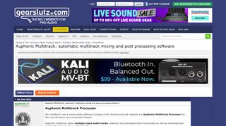 
                            10. Auphonic Multitrack: automatic multitrack mixing and post ...