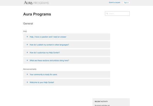 
                            3. Aura Programs