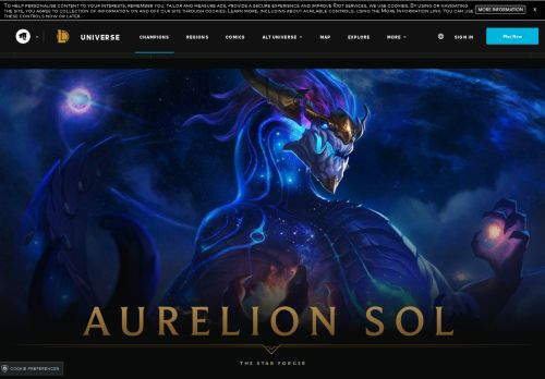 
                            4. Aurelion Sol - Champions - Universe of League of Legends
