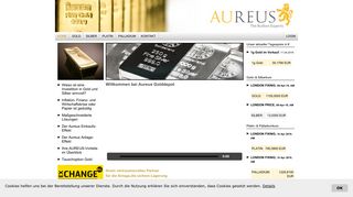 
                            2. Aureus Golddepot GmbH: Günstige Anlage in Gold und Silber