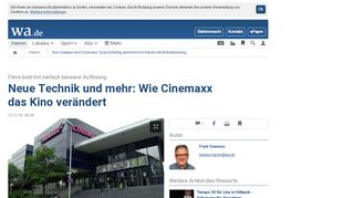 
                            5. Aus Cineplex wird Cinemaxx: Eliza Schilling übernimmt in Hamm ...