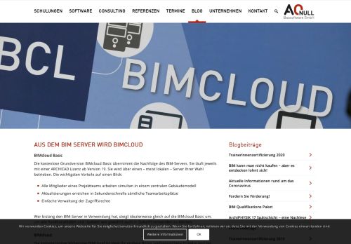 
                            11. Aus dem BIM Server wird BIMcloud | A-NULL Bausoftware