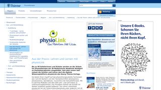 
                            12. Aus der Praxis: Lehren und Lernen mit physioLink - Physiotherapie ...