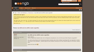
                            5. Aus SSH auf ein (AVM) router zugreifen - ngb