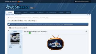 
                            4. Aus ZattooBoxExtBeta wird ZattooHiQ - IPTV - Kodinerds.net ...