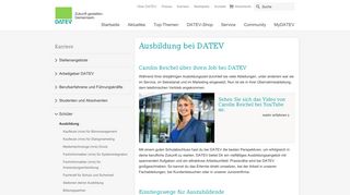 
                            3. Ausbildung bei DATEV