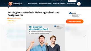 
                            11. Ausbildung BGN - freie Ausbildungsplätze - Ausbildung.de