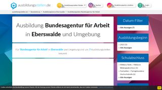 
                            13. Ausbildung Bundesagentur für Arbeit Eberswalde ...