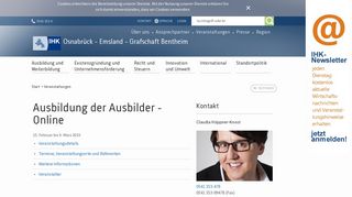 
                            8. Ausbildung der Ausbilder - Online - IHK Osnabrück - Emsland ...