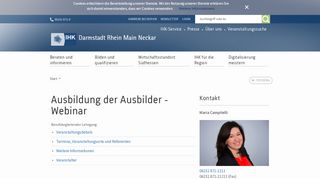 
                            10. Ausbildung der Ausbilder - Webinar - IHK Darmstadt