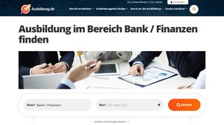 
                            6. Ausbildung im Bereich Bank / Finanzen - freie Ausbildungsplätze