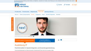 
                            6. Ausbildung IT - Volksbank in der Ortenau eG