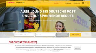 
                            5. Ausbildung - Jobs bei Deutsche Post und DHL