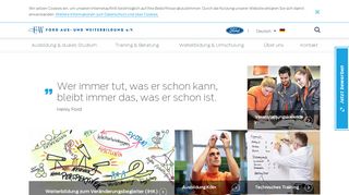 
                            6. Ausbildung Köln - Ford Aus- und Weiterbildung e.V.