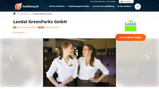 
                            7. Ausbildung Landal GreenParks GmbH - freie Ausbildungsplätze