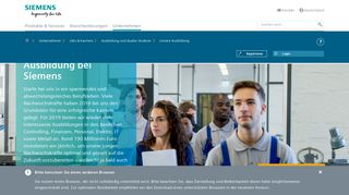 
                            2. Ausbildung - Siemens AG